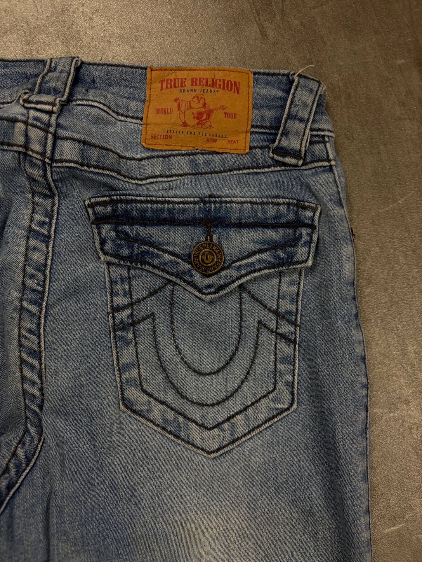 True Religion Jeans Vintage Low Waist Bootcut Y2K