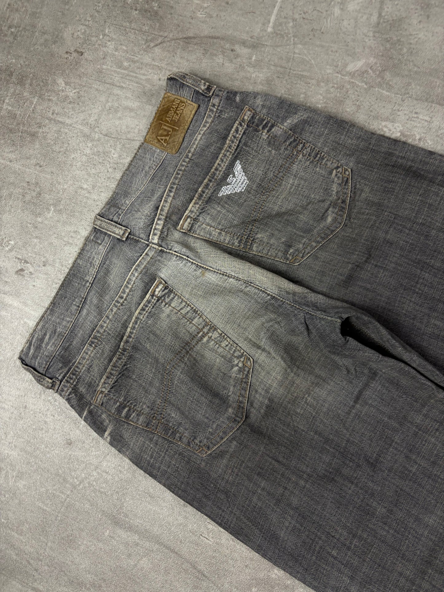 Armani Lowwaist Y2k Flared Jeans
