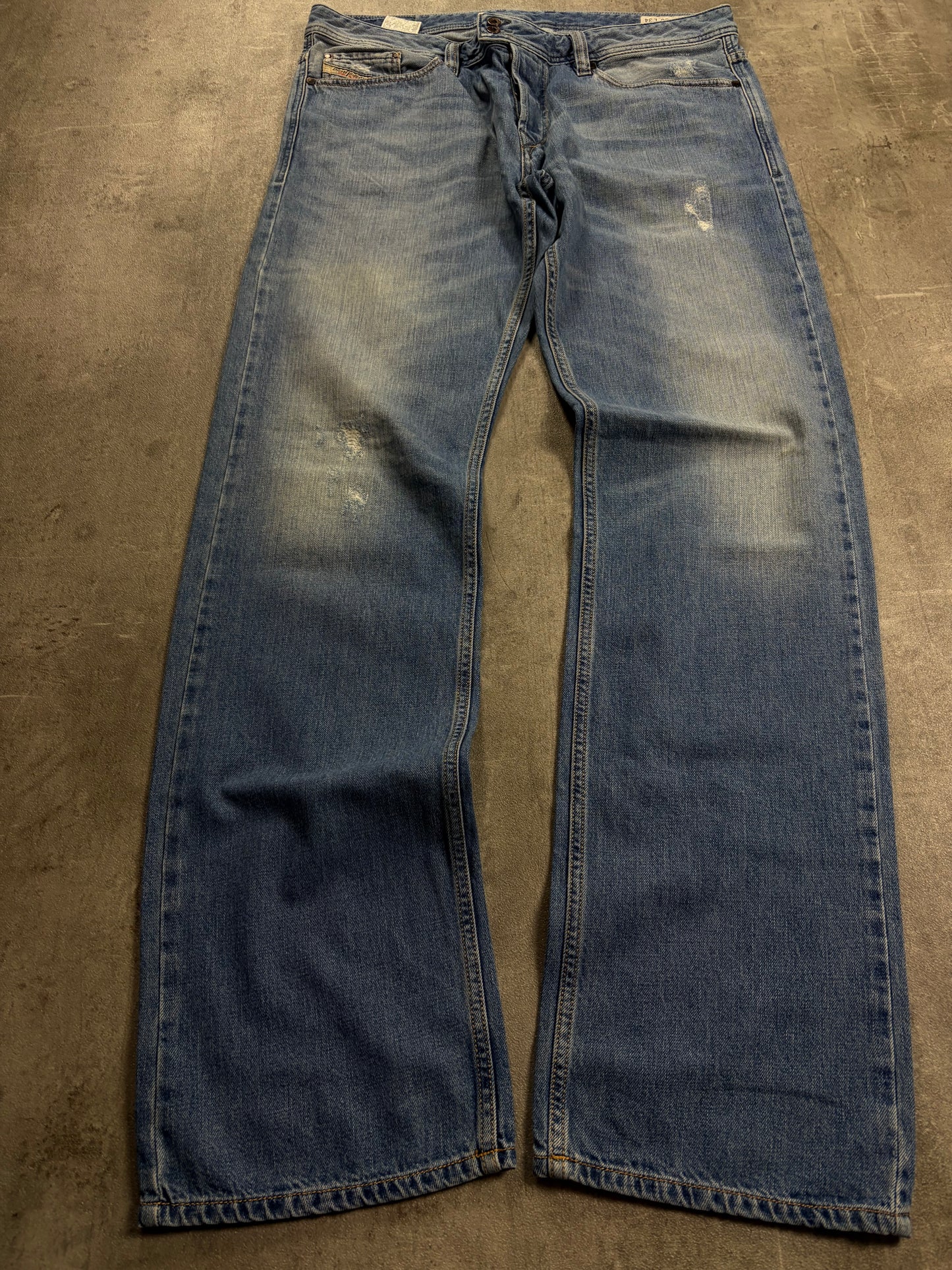 Vintage Diesel Y2k Baggy Straight Jeans