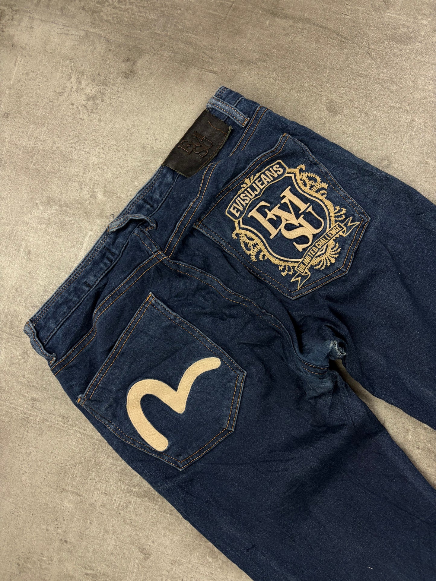 Evisu Bootcut Jeans Vintage 2000s Denim
