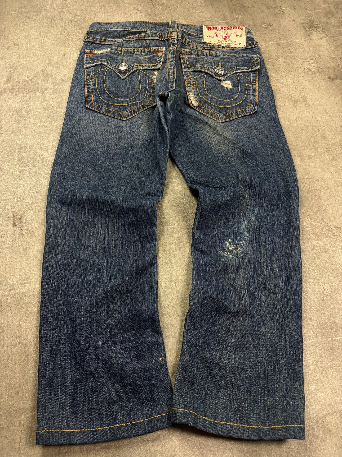 True Religion Baggy Pasha Style Jeans