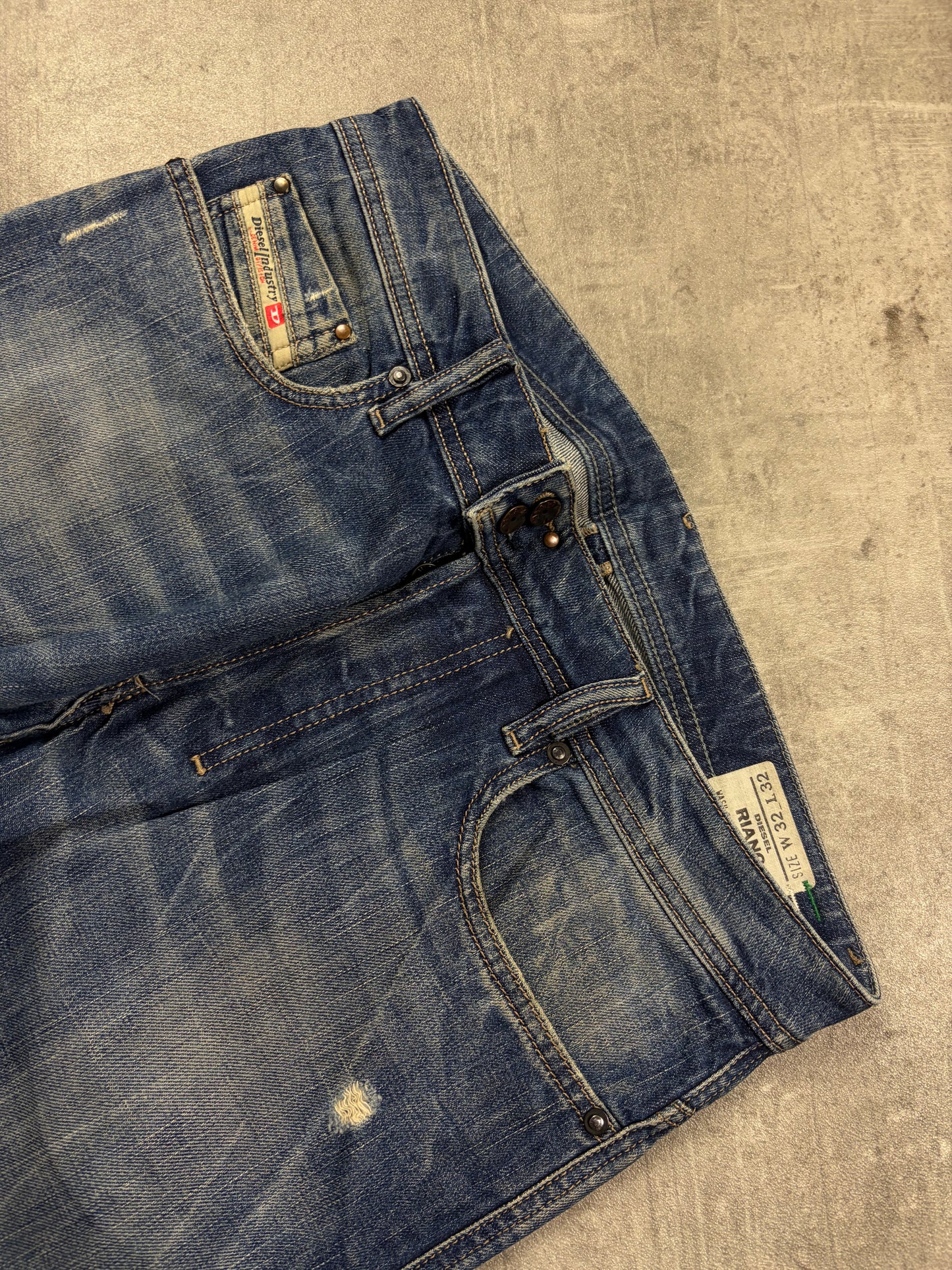Vintage Diesel Baggy Y2k Jeans