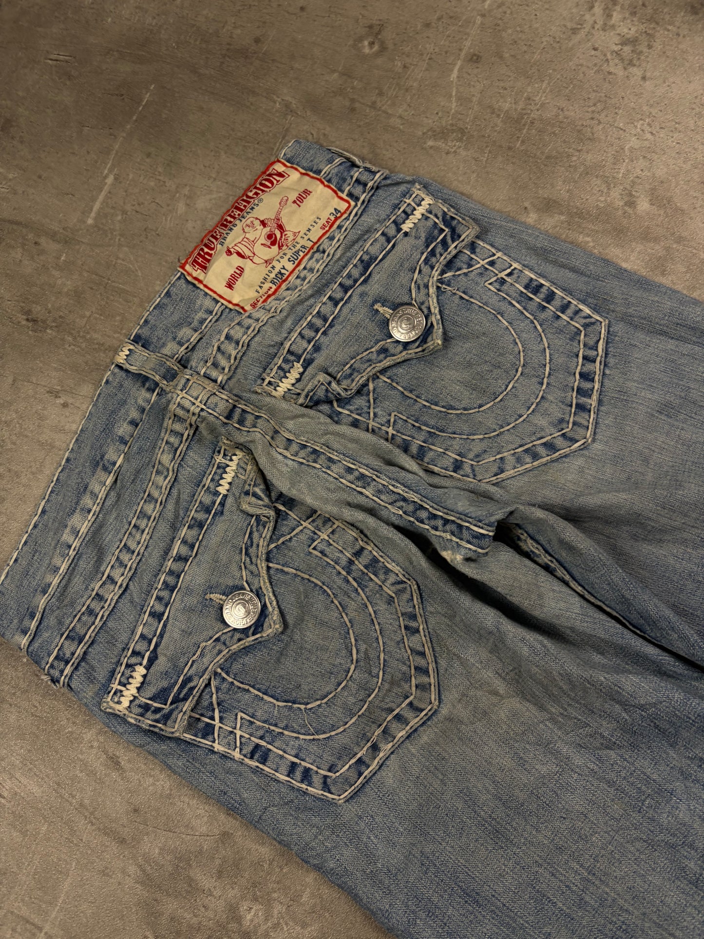 True Religion Baggy jeans Vintage Flared