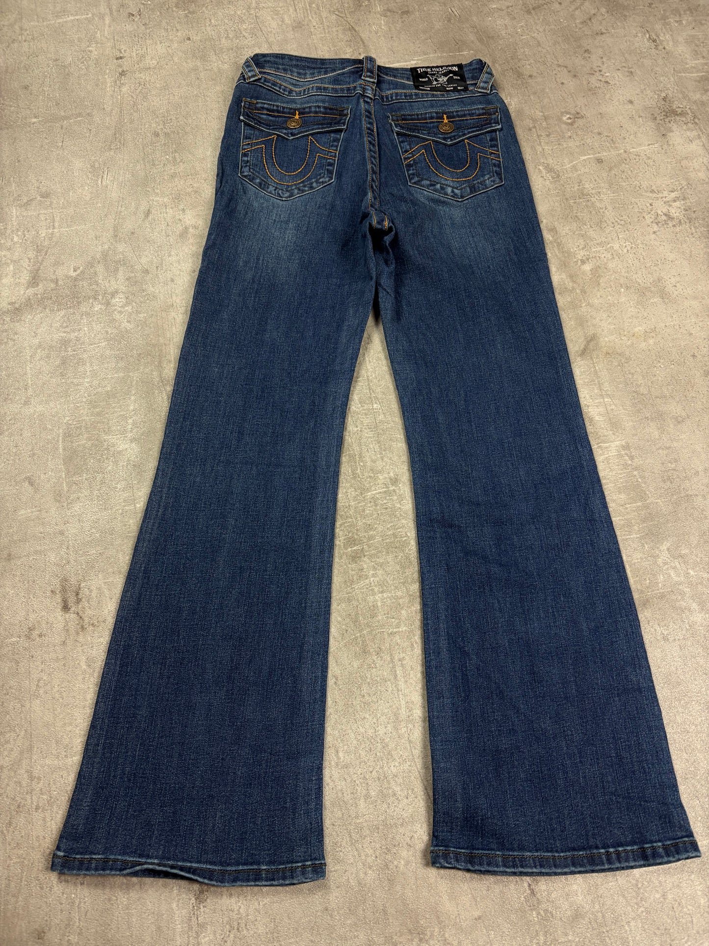 Vintage Y2K True Religion Bootcut Flared Low Waist Jeans