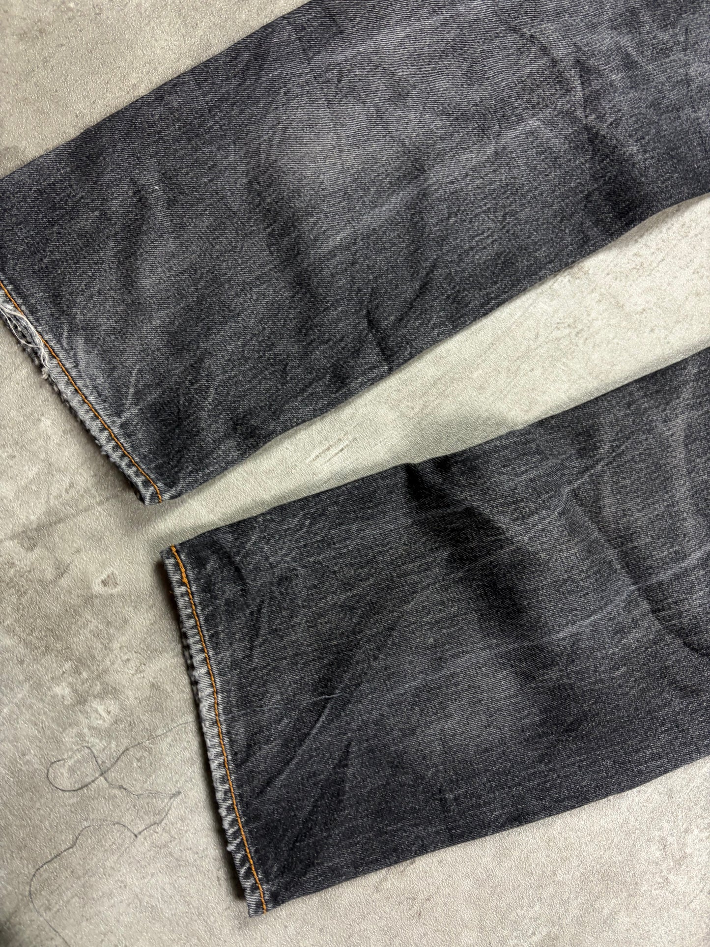 Levis 501 Straight Bootcut Jeans Herren Streetwear Retro