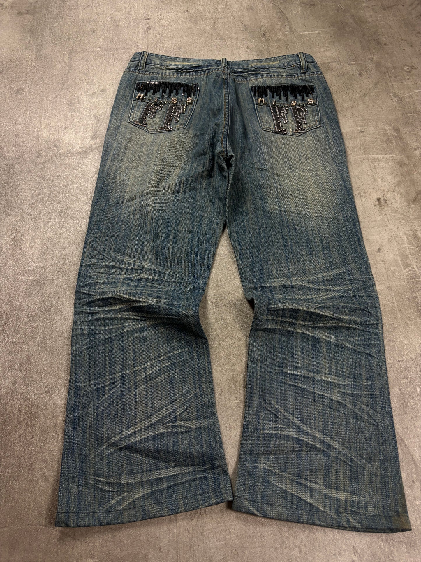 Miss sixteen Y2k Lowwaist Miss me Style Jeans