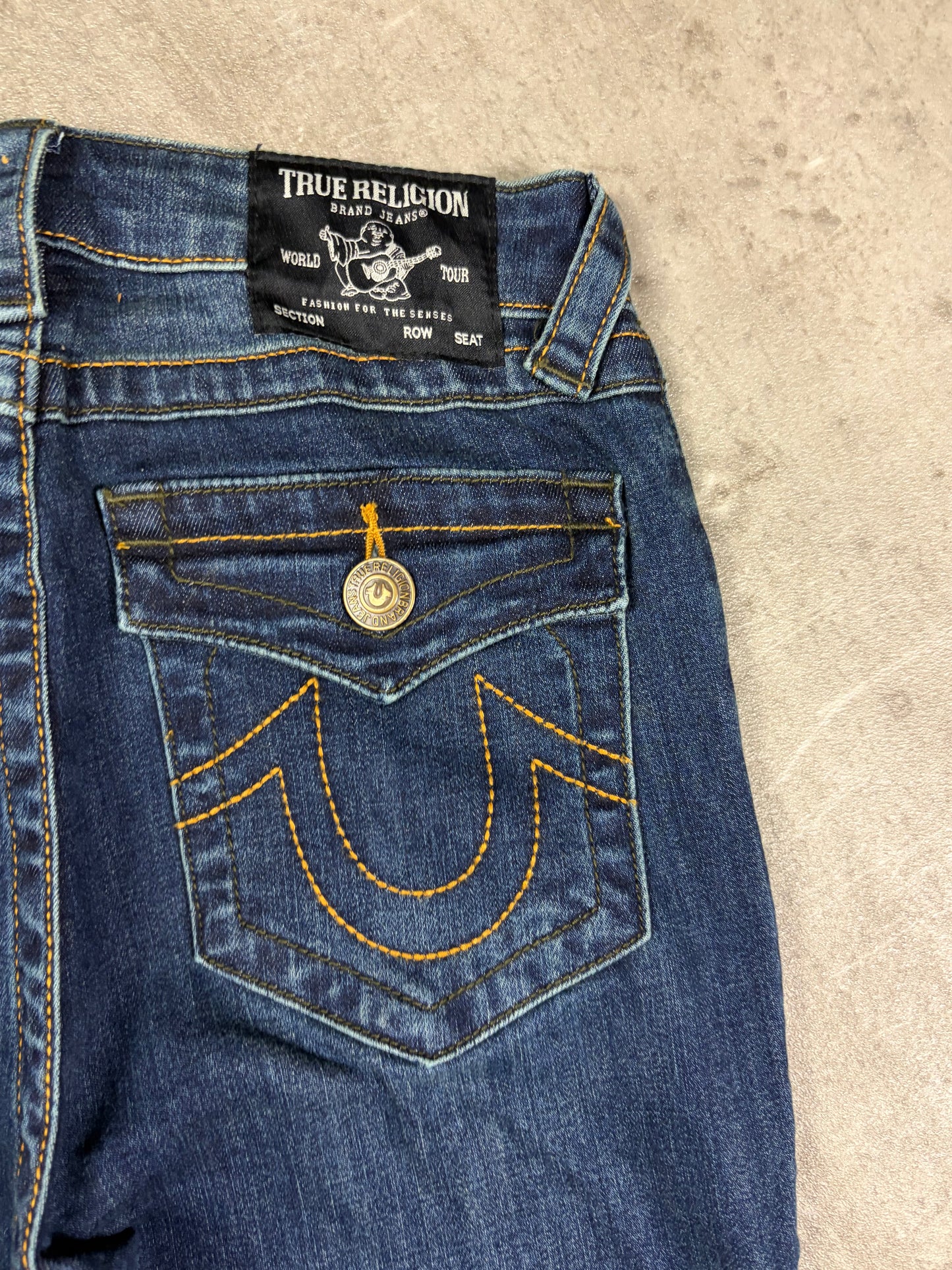 True Religion Vintage Low Rise Bootcut Denim