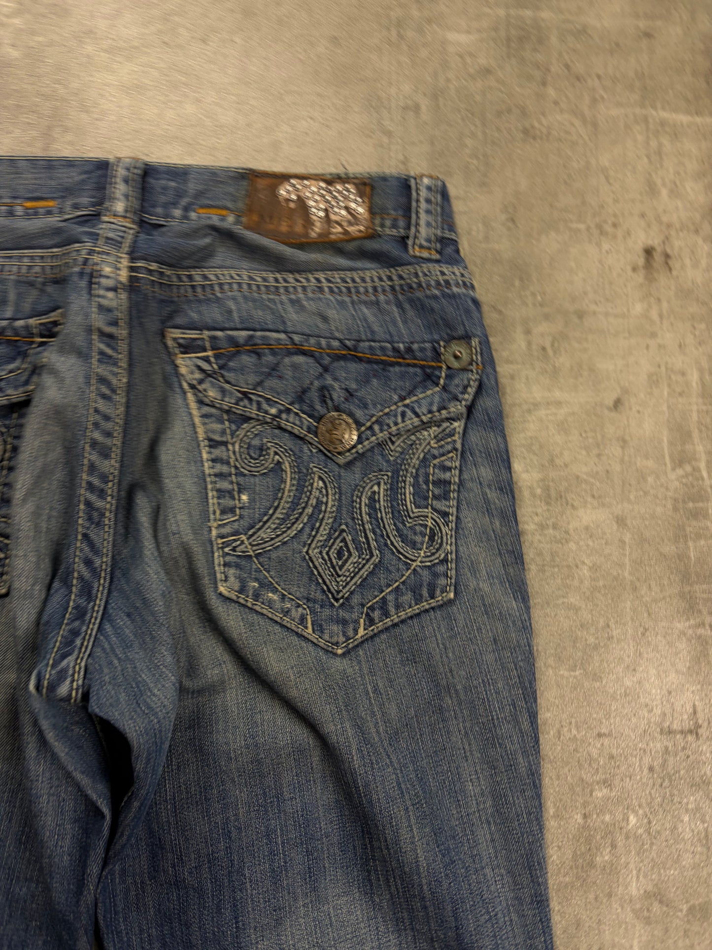 Mek Vintage Armani Style Baggy Jeans