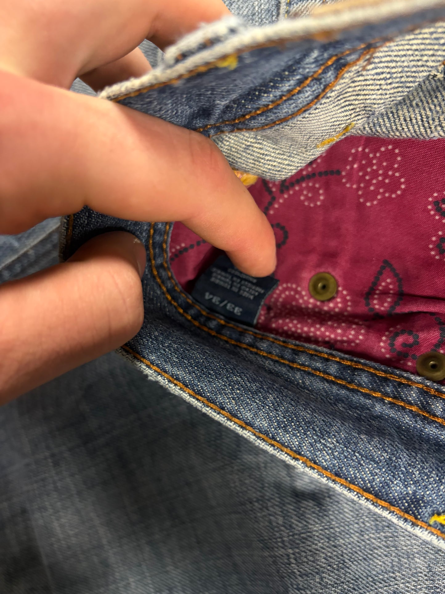 Giant y2k Baggy Straight Fit Jeans Pasha Style