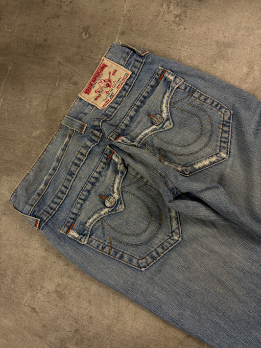 True Religion Flared Low Waist Jeans