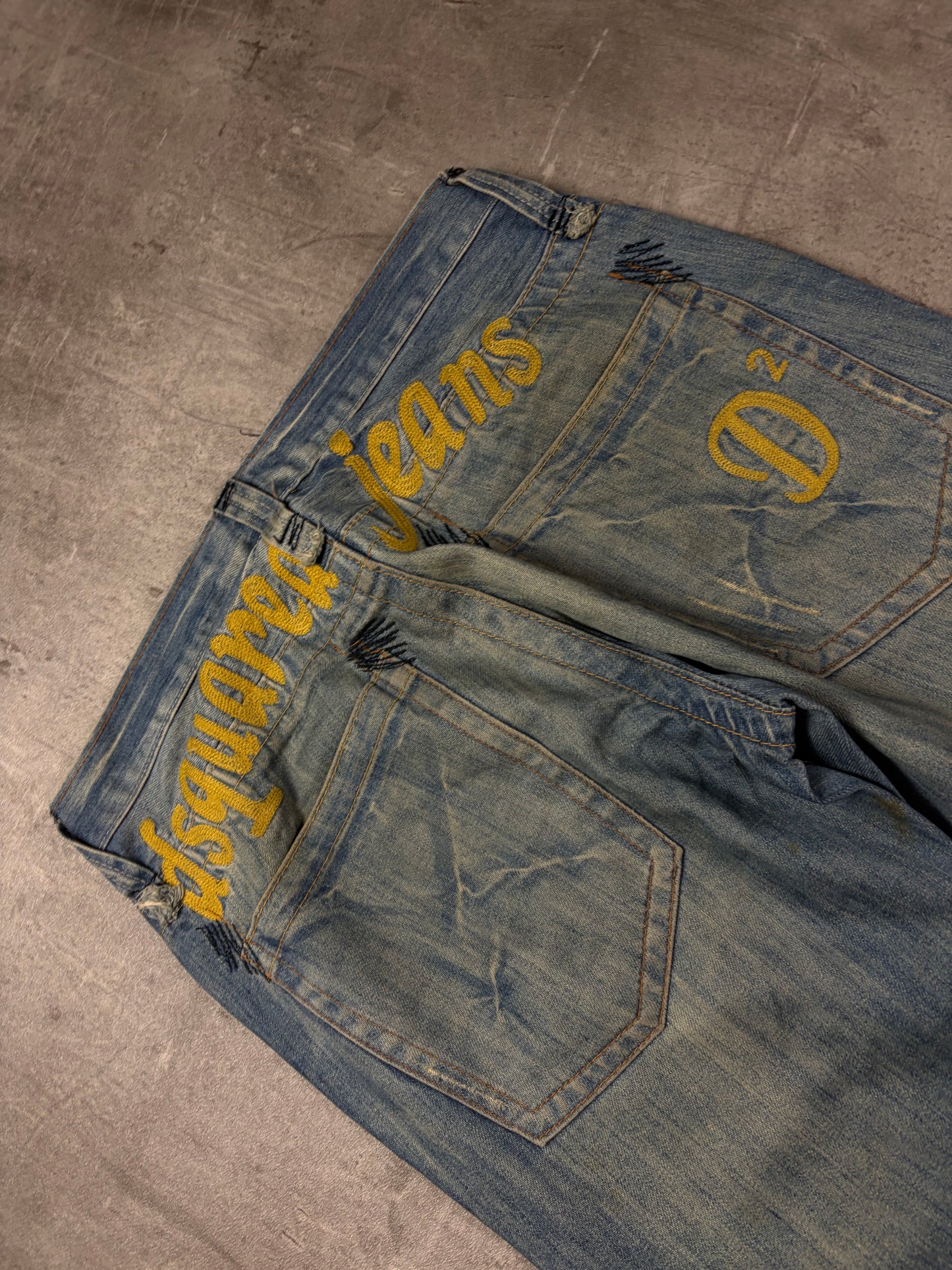 Dsquared Straight Fit Pasha Style Jeans