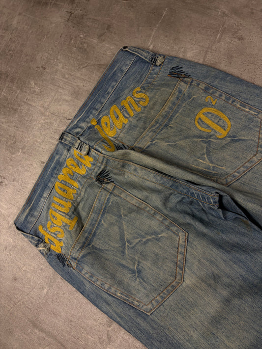 Dsquared Straight Fit Pasha Style Jeans