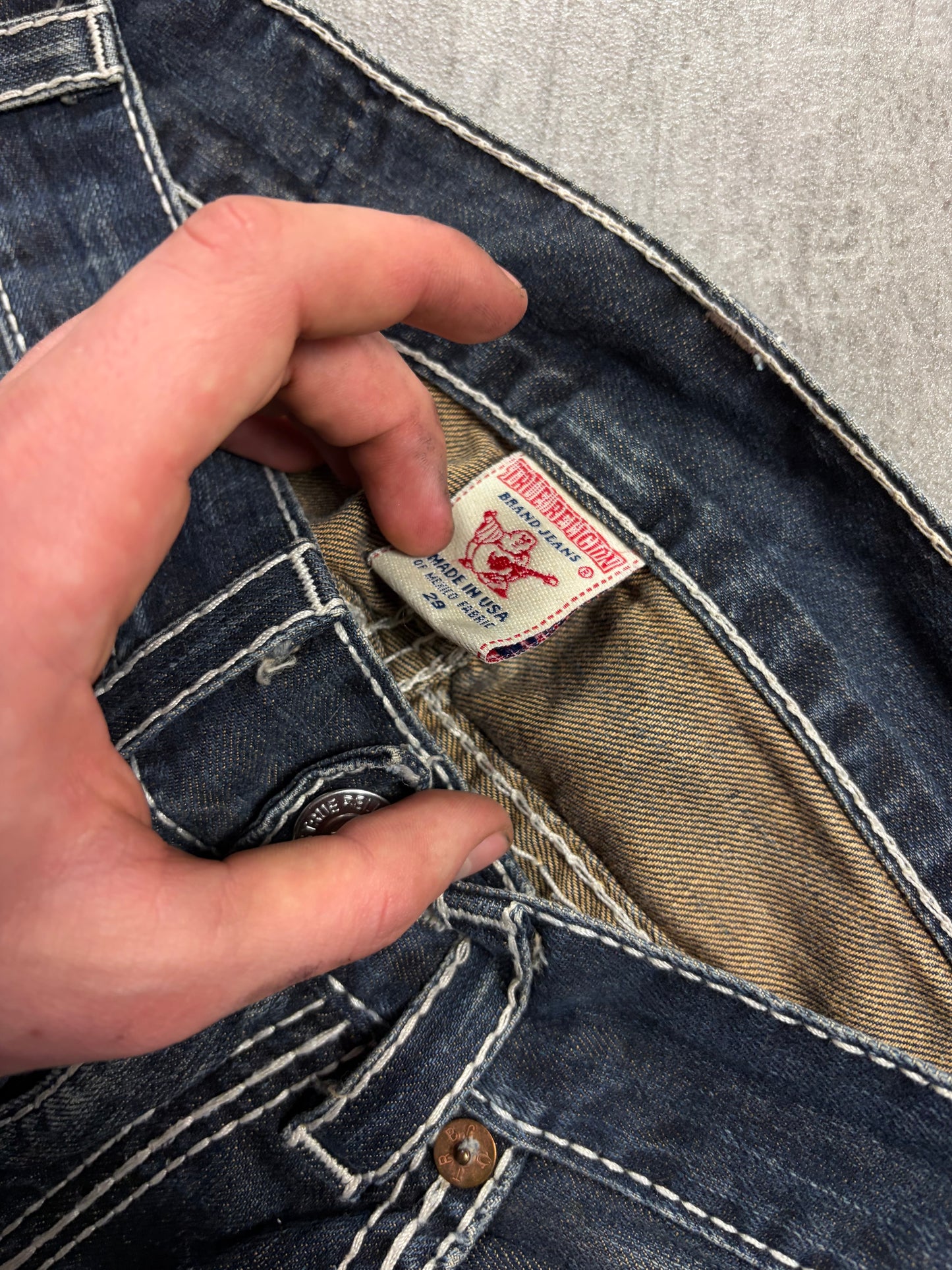 True Religion Baggy Jeans Pasha Style