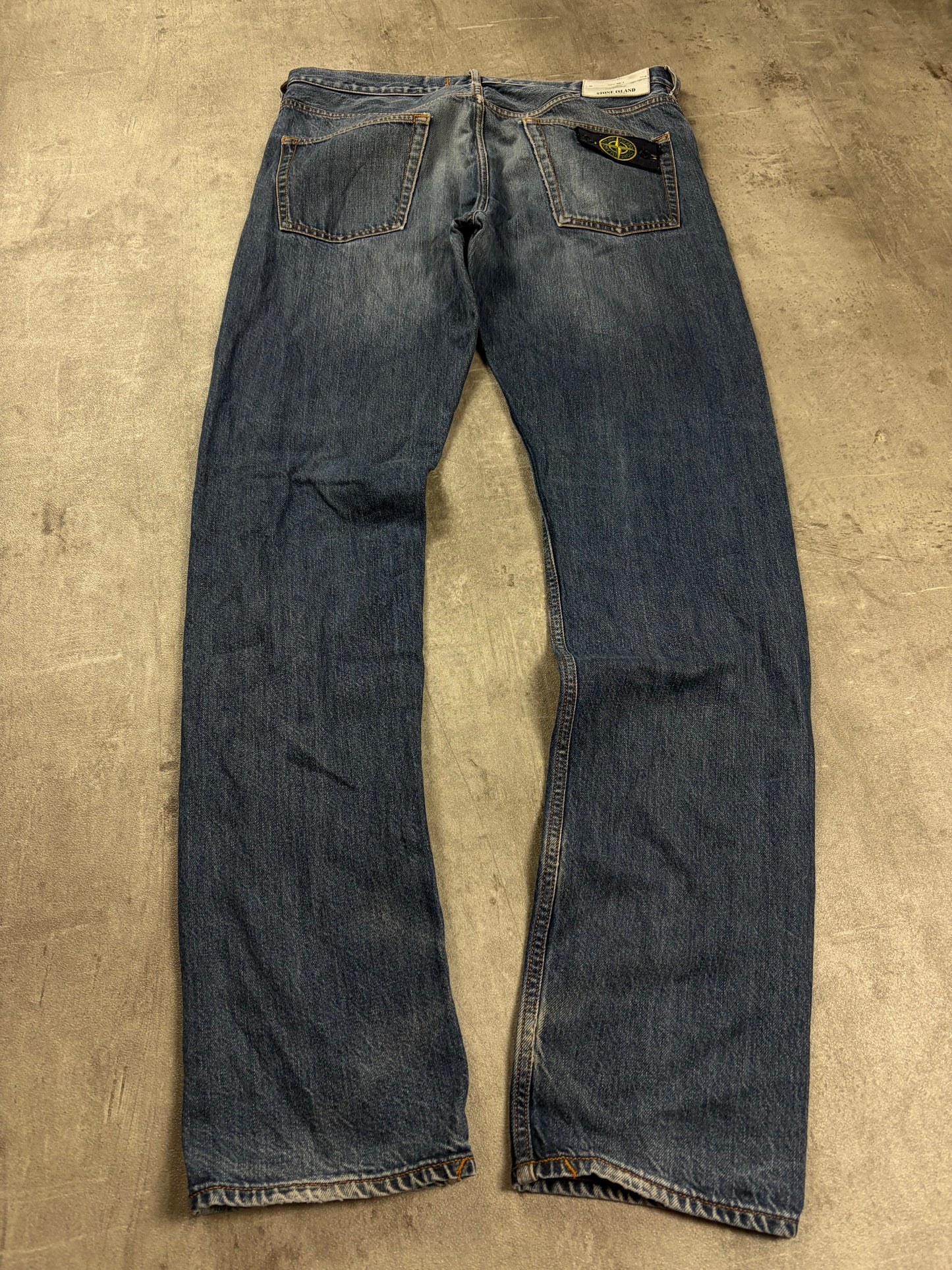 Stone Island Straight fit Vintage Denim