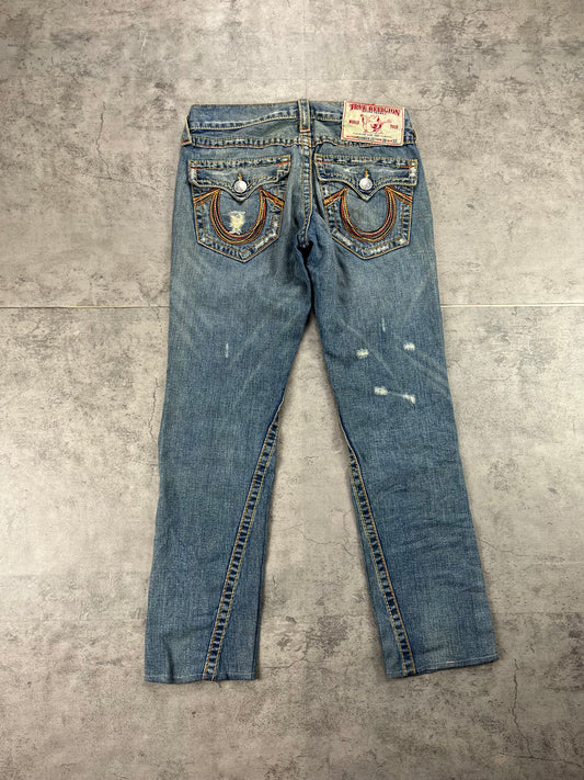 True Religion Rainbow Joey Bootcut Jeans W30