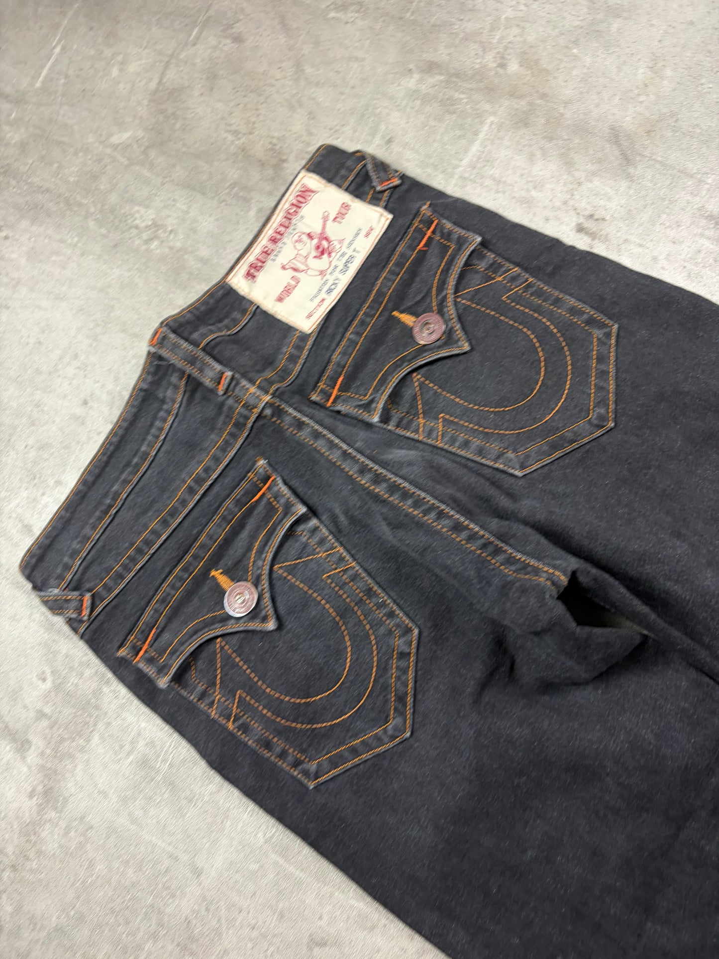 True Religion Baggy Flared Jeans Y2K