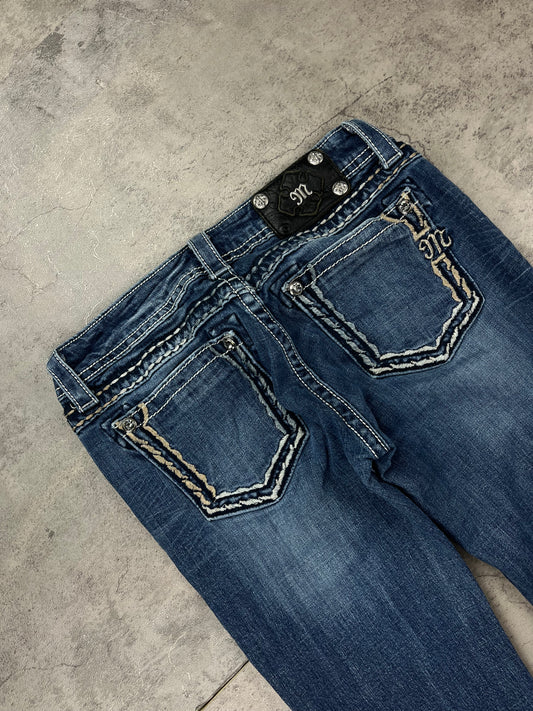 Miss me Lowwaist Bootcut Flared Y2k Jeans