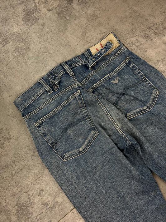 Vintage Armani Baggy Y2k Jeans