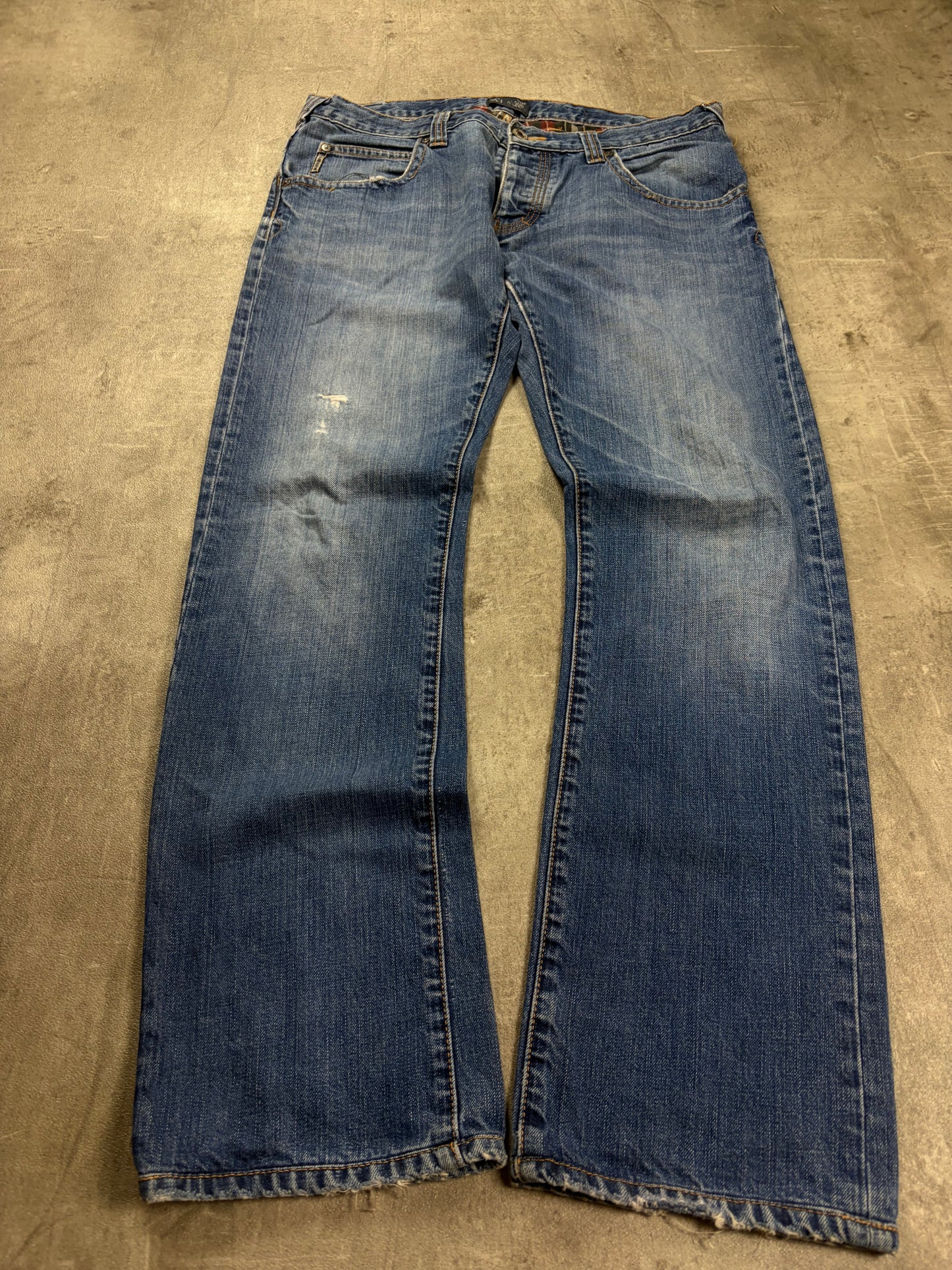 Armani Y2k Straight Fit Jeans Y2k