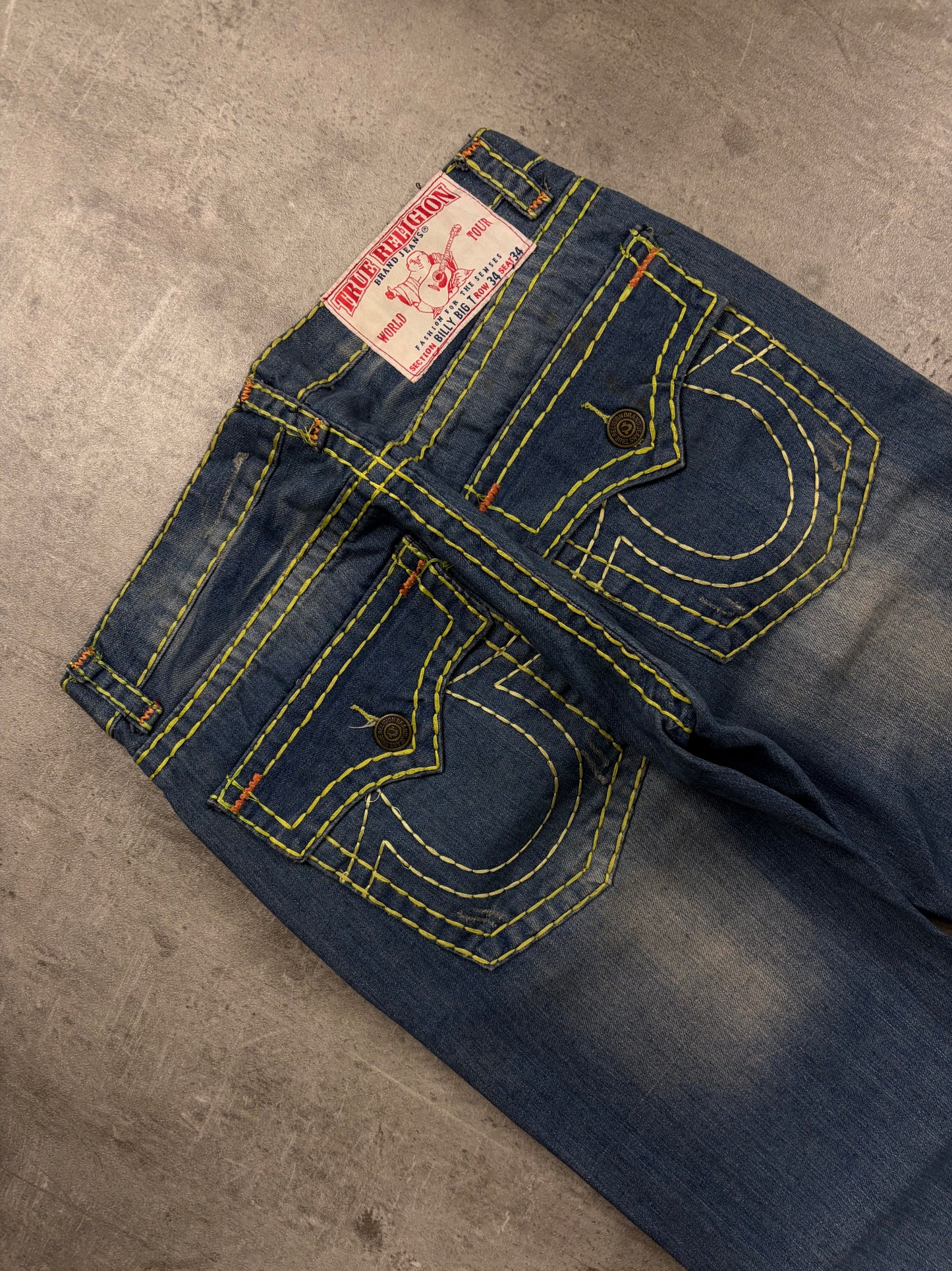 True Religion Jeans Herren Denim Streetwear