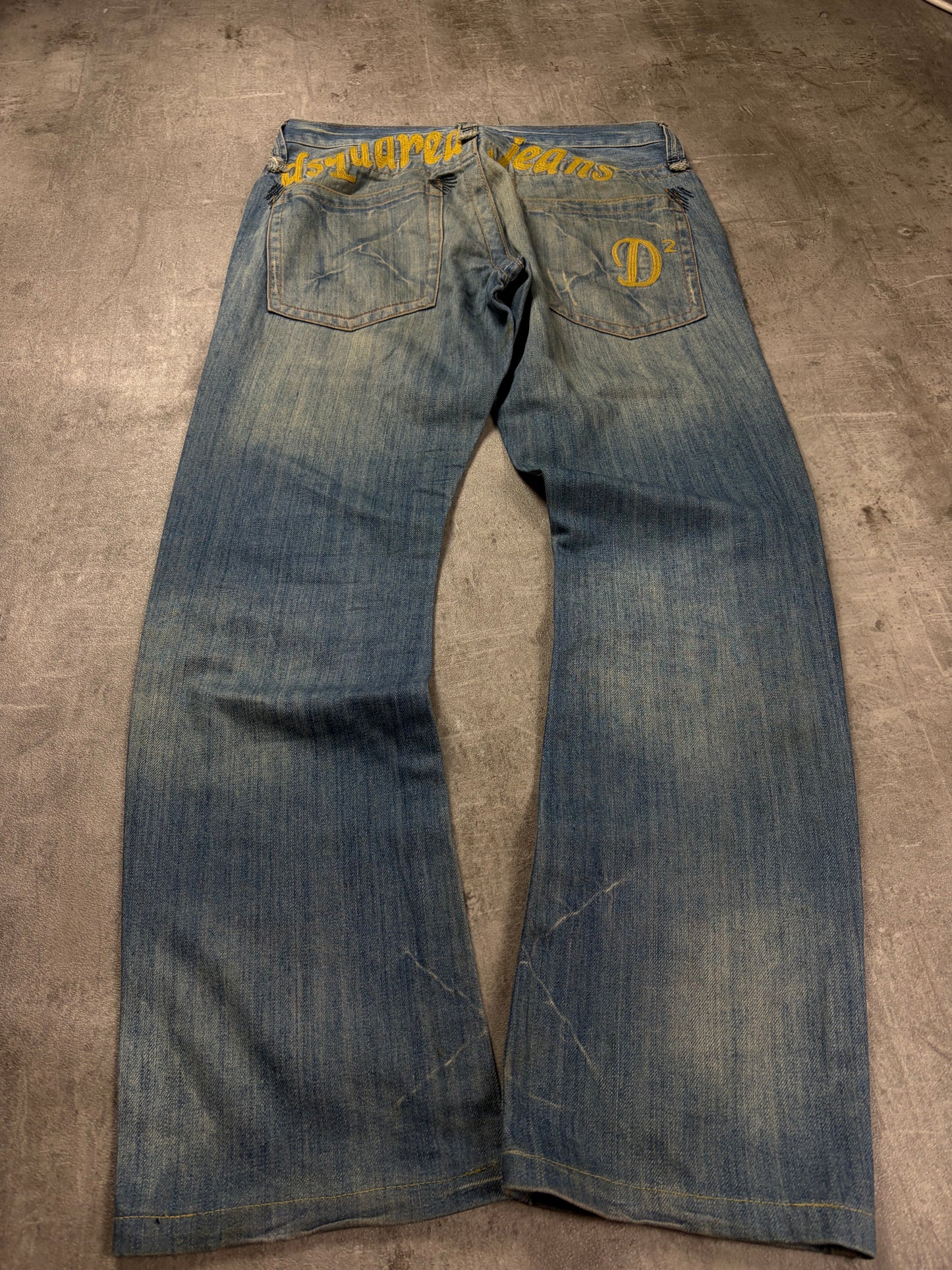 Dsquared Straight Fit Pasha Style Jeans