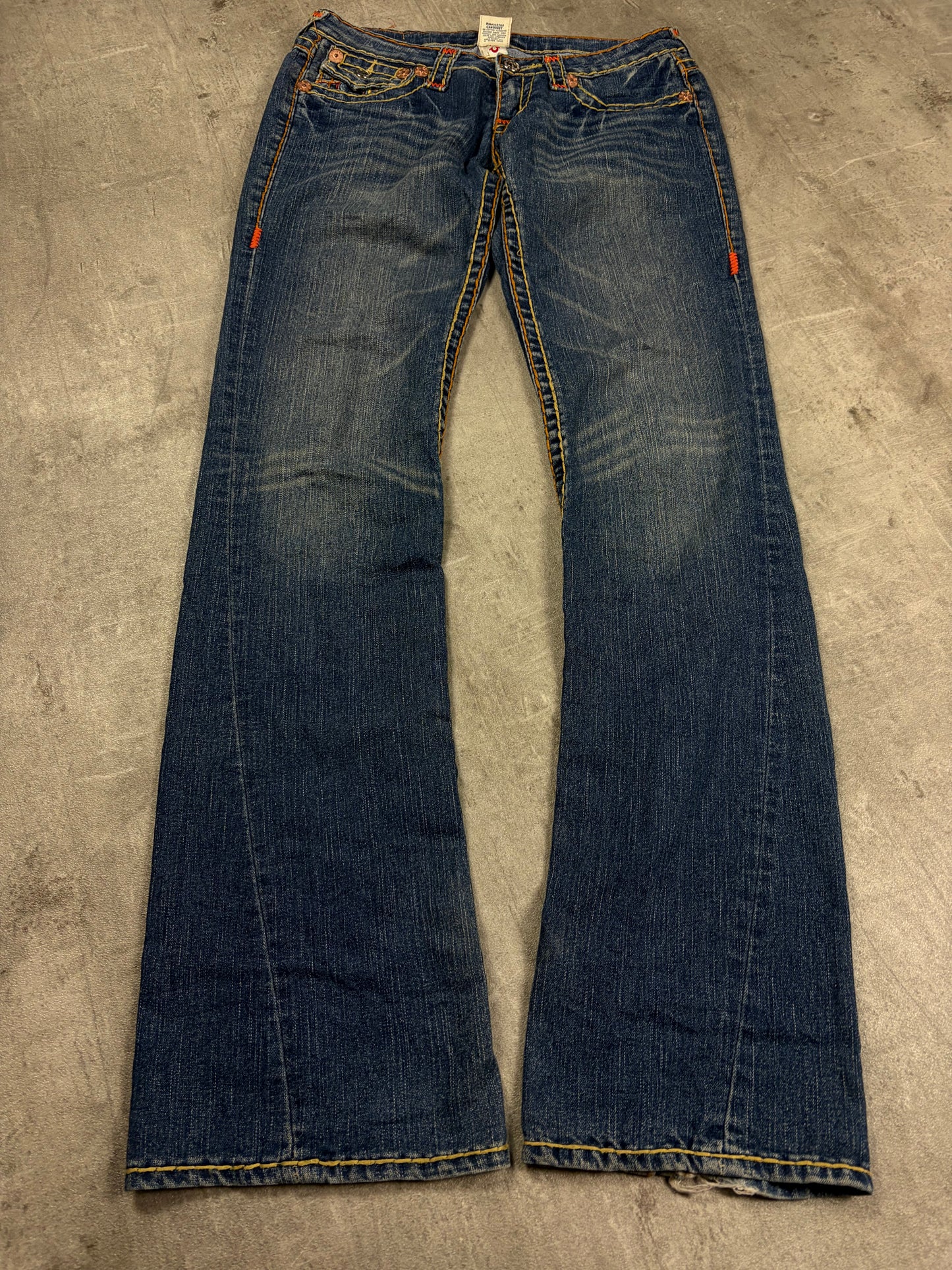 True Religion Bootcut Jeans Low Waist