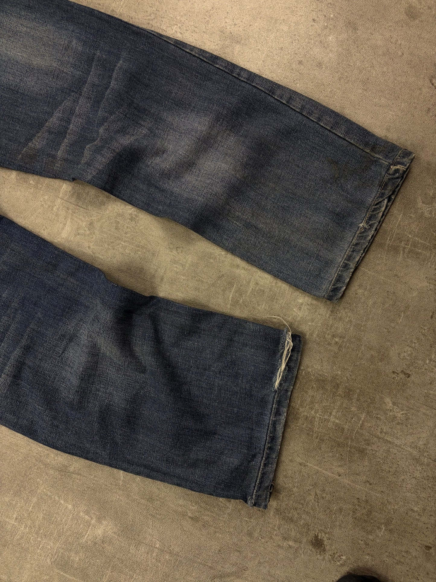Vintage Y2K Armani Jeans Baggy Backprint