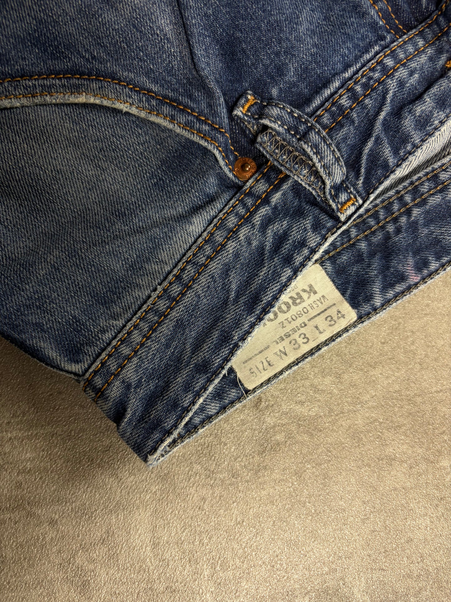 Diesel Vintage Baggy Jeans Straight fit
