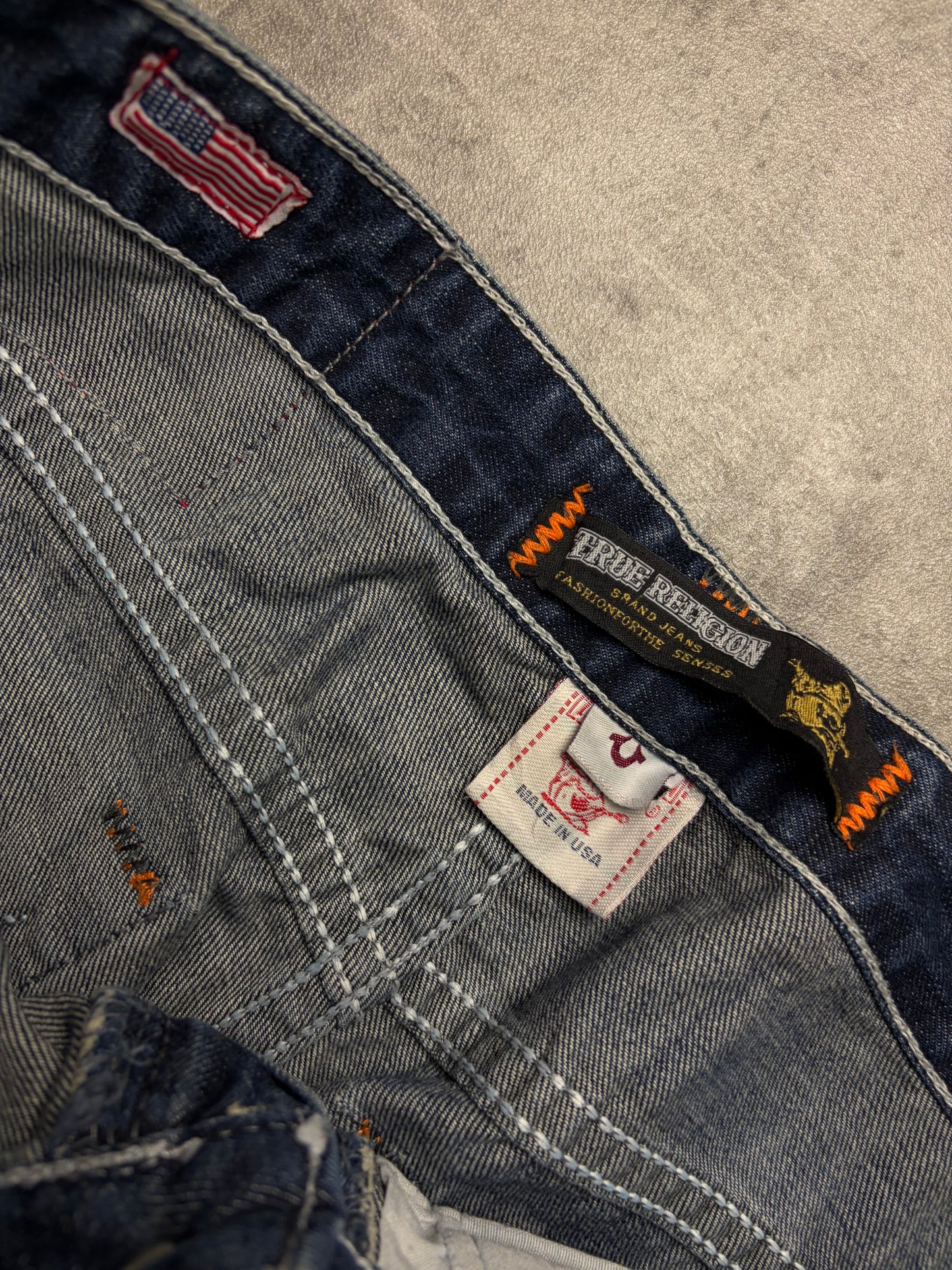 True Religion Jeans Y2K Herren Baggy