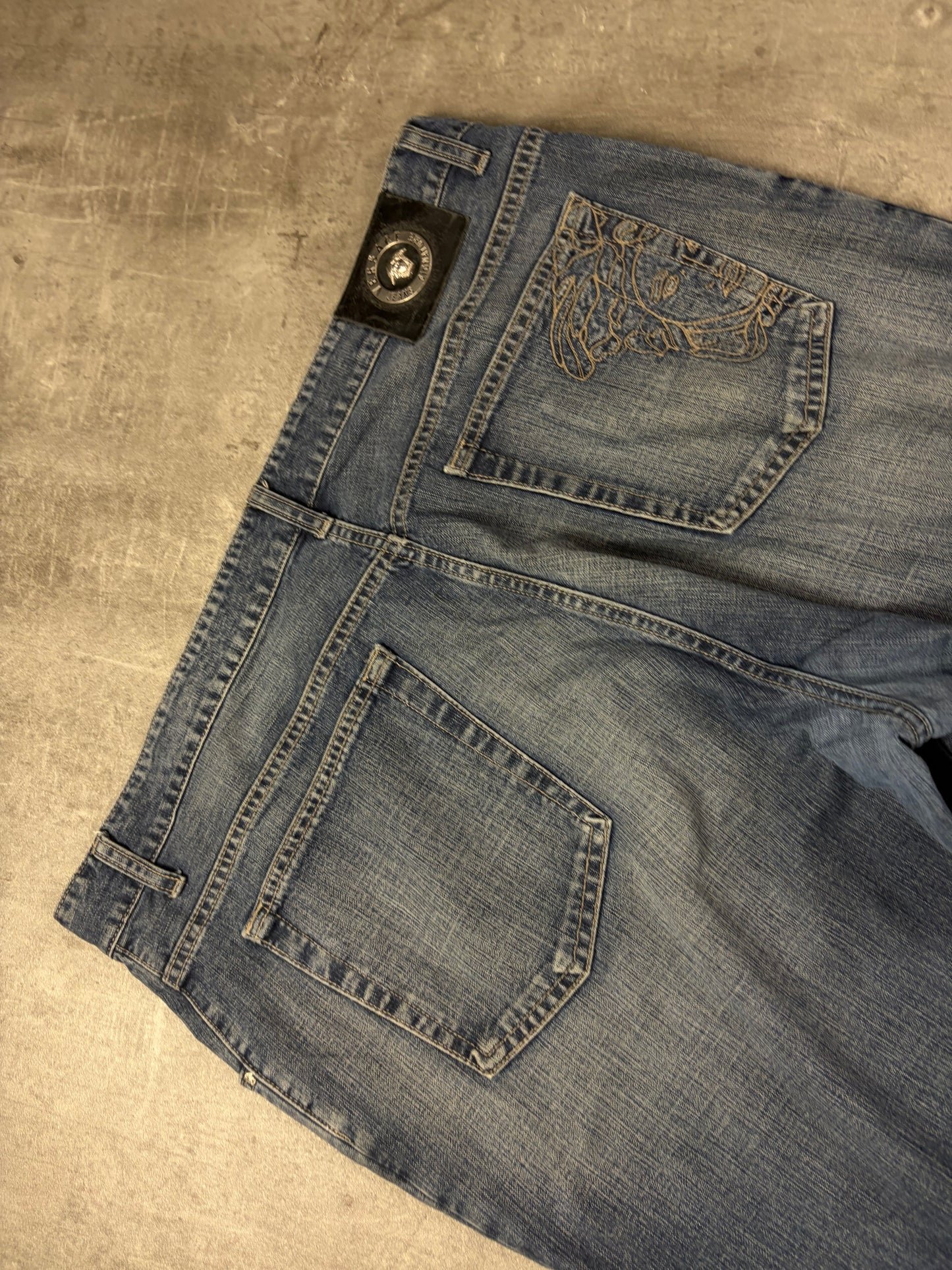 Versace Vintage Rare Baggy Jeans Pasha Style