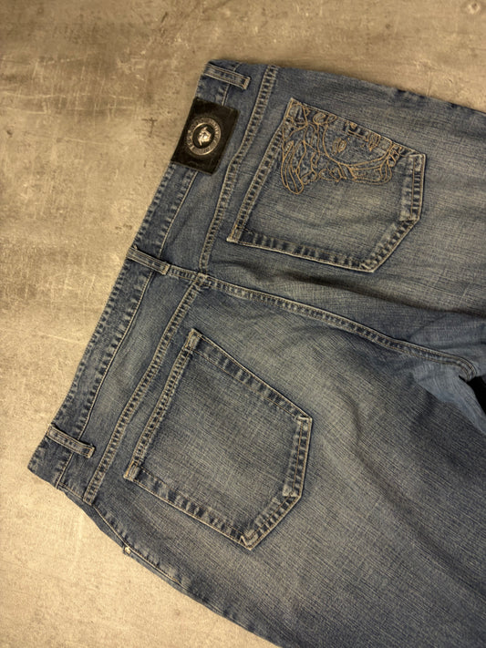 Versace Vintage Rare Baggy Jeans Pasha Style