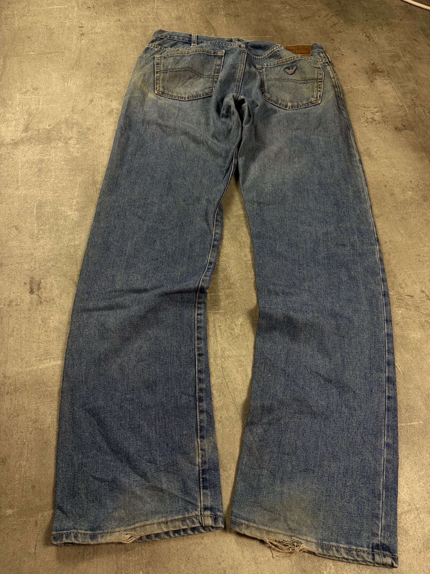 Armani Y2k Baggy Vintage Jeans Pasha Style