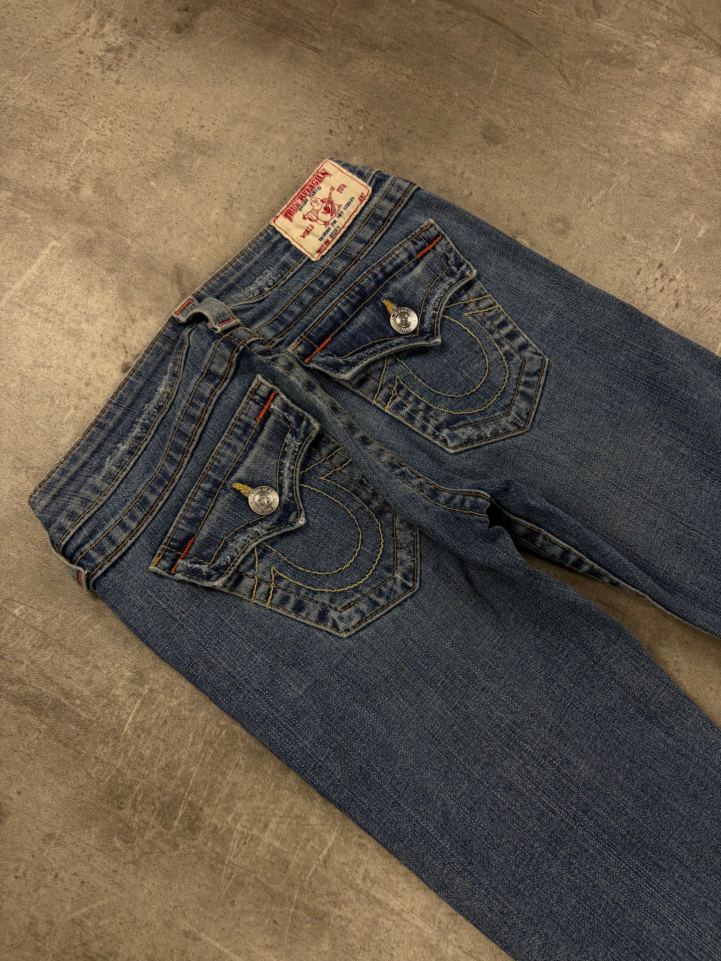 True Religion Jeans Vintage Bootcut Low Waist