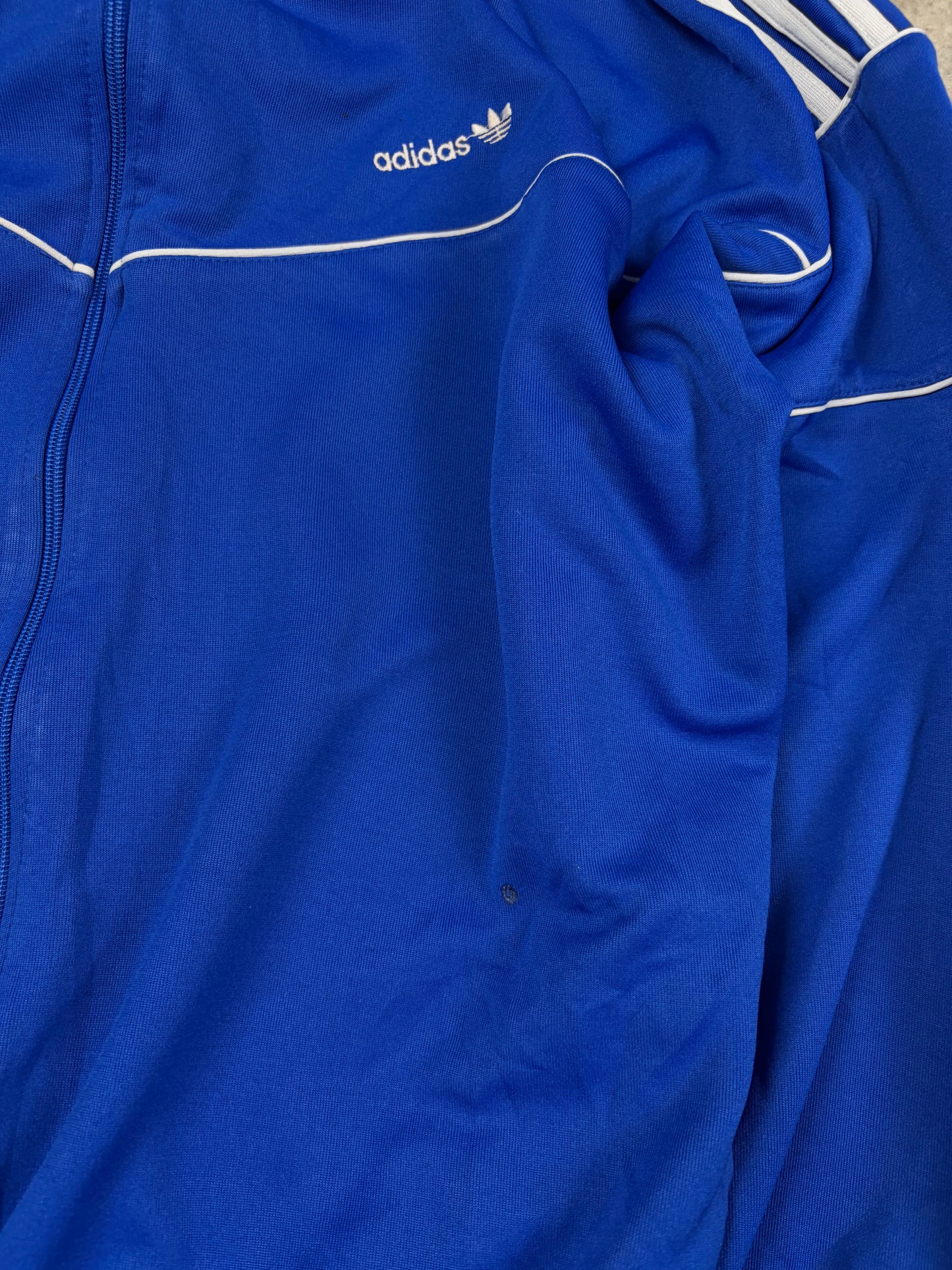 Vintage Adidas Trainingjacke Blau