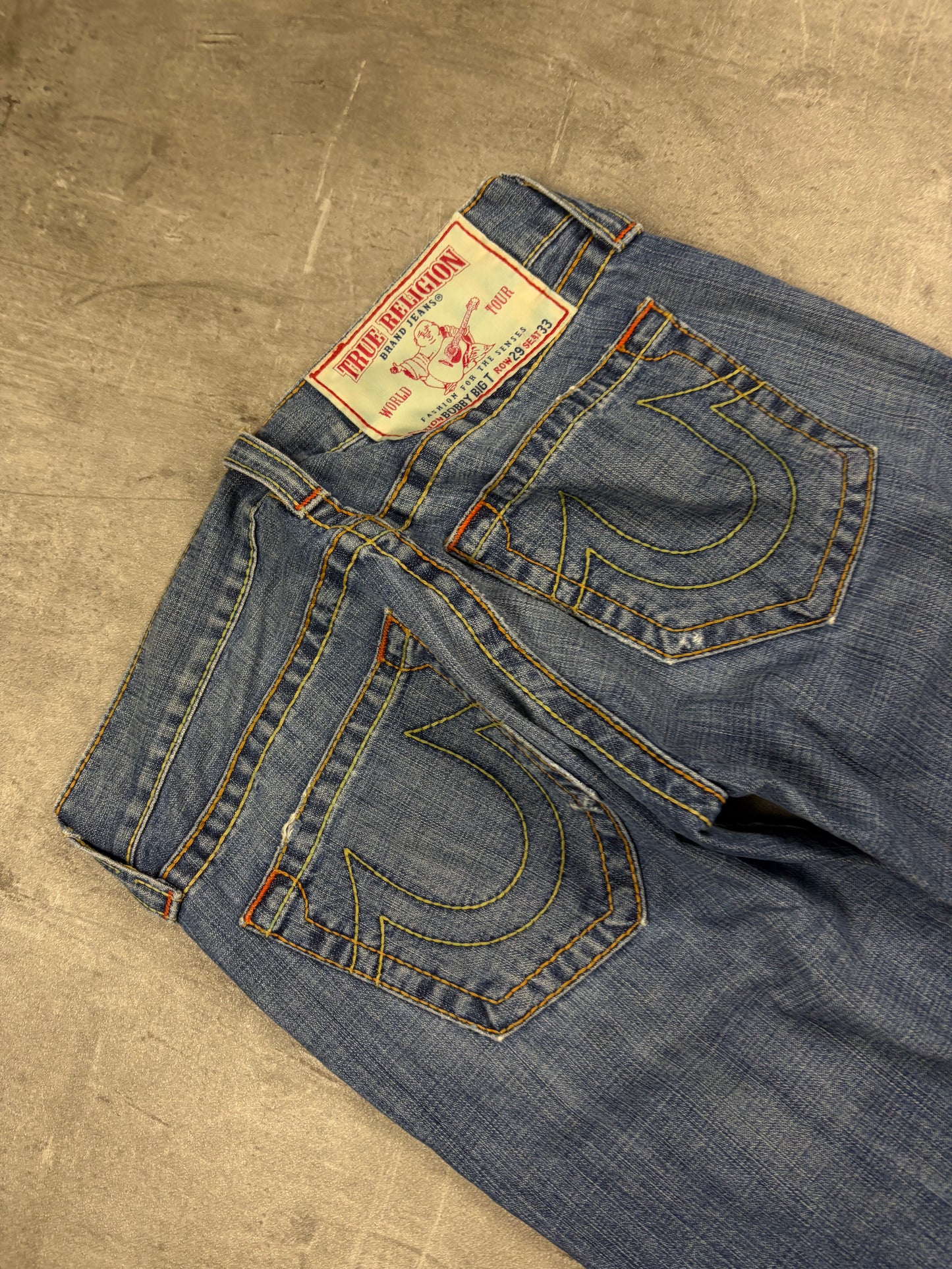 True Religion Bootcut Jeans Damen 2000er Style