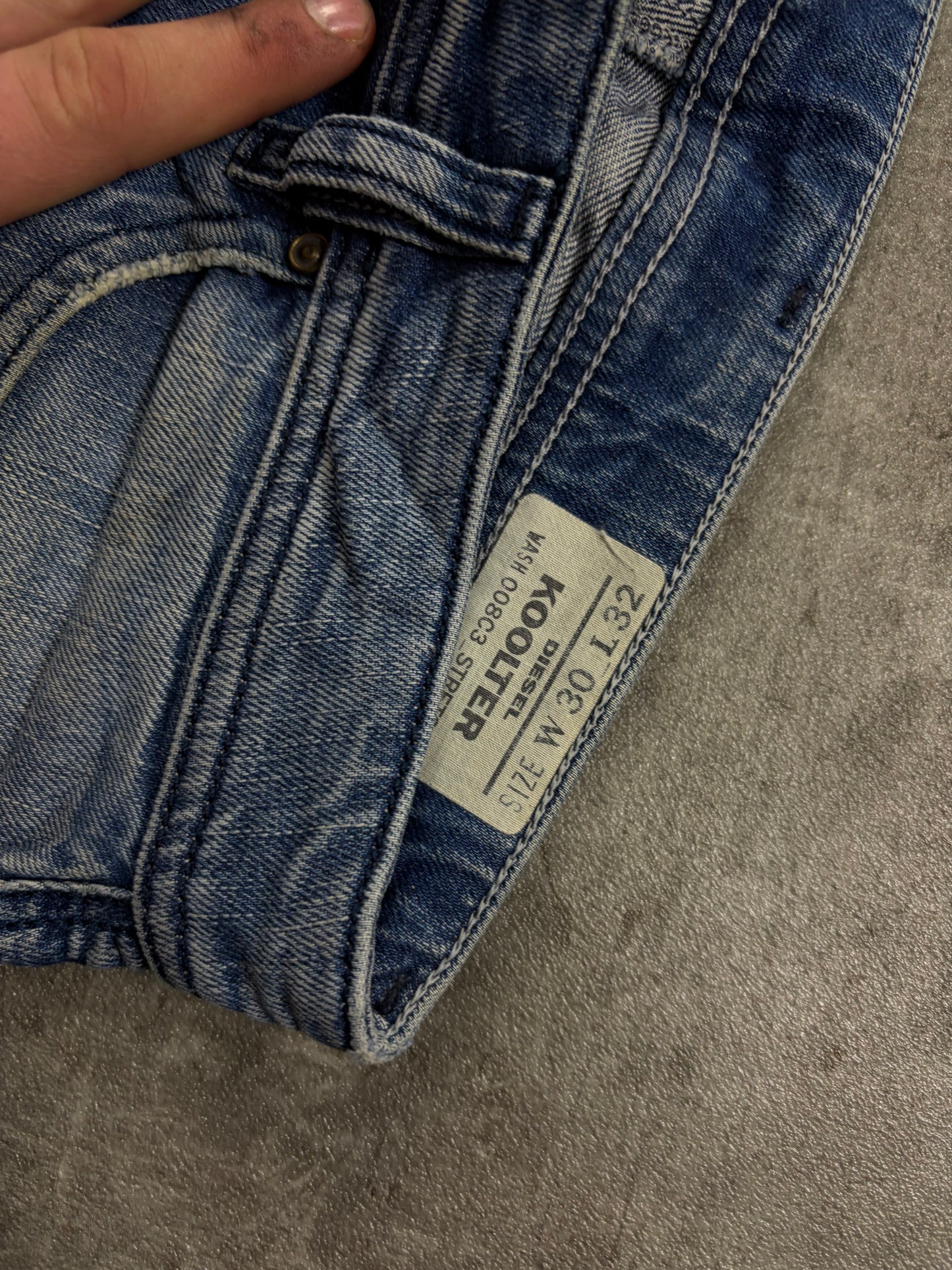 Vintage Diesel Y2k Straight Jeans Pasha Style
