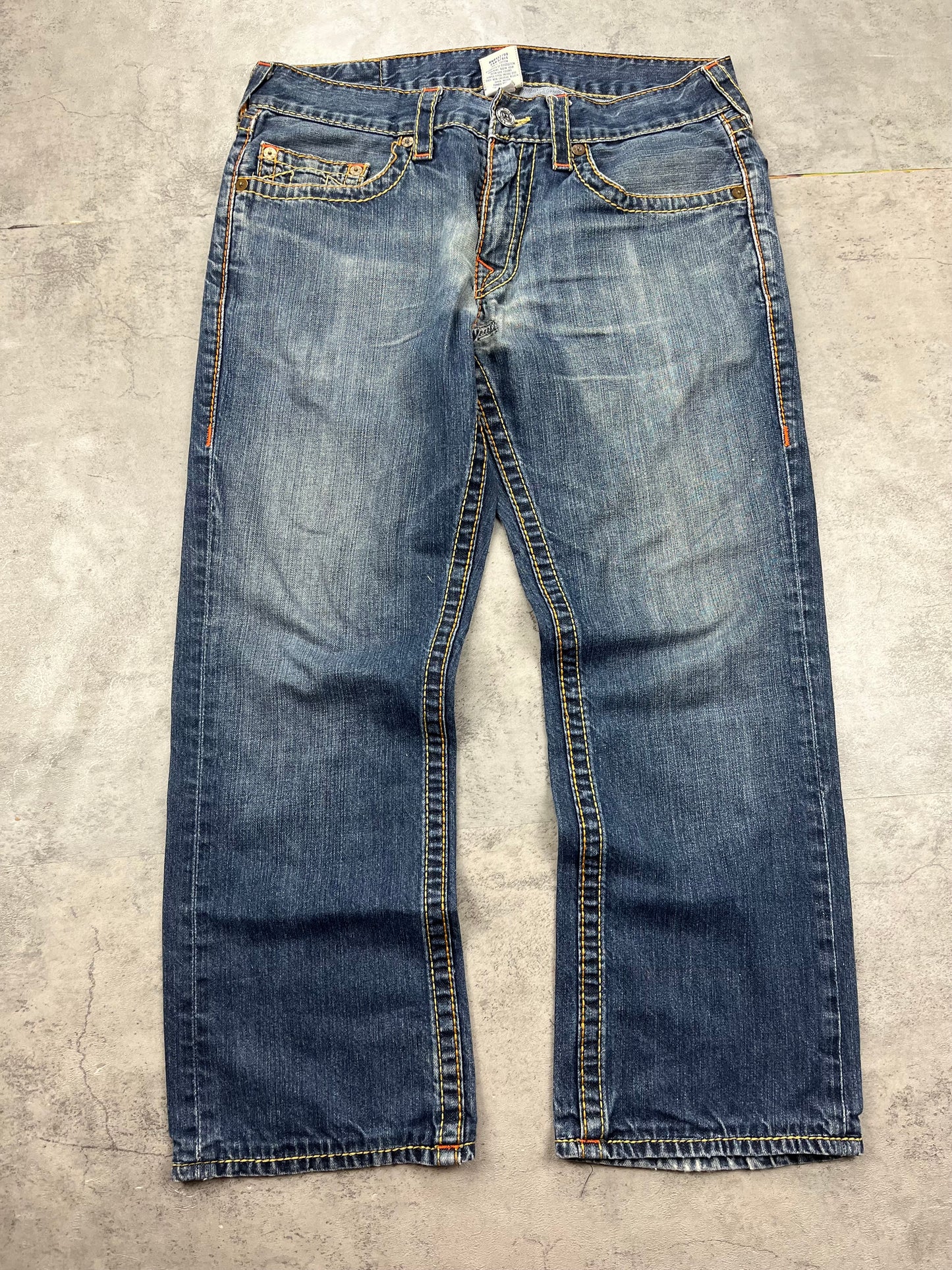 Vintage Y2k Baggy True Religion Jeans