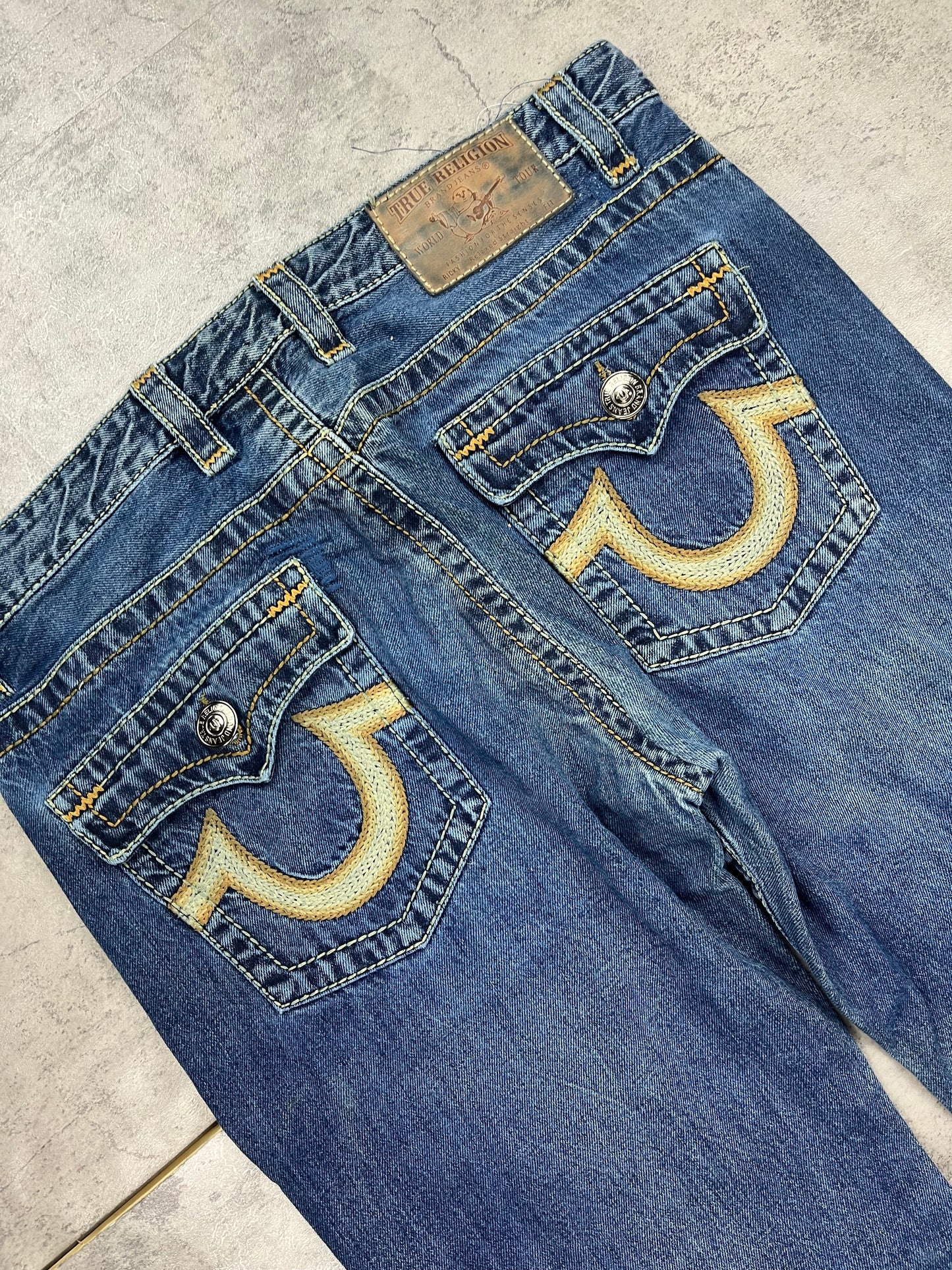 Rick Relaxed Straight True Religion Jeans