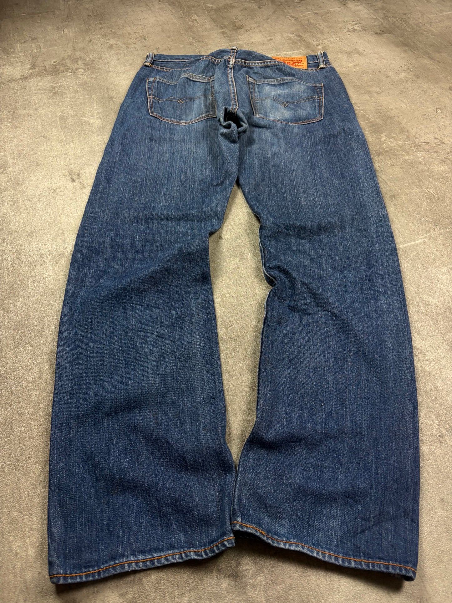 Levis 501 Herren Jeans Straight Bootcut Retro Look