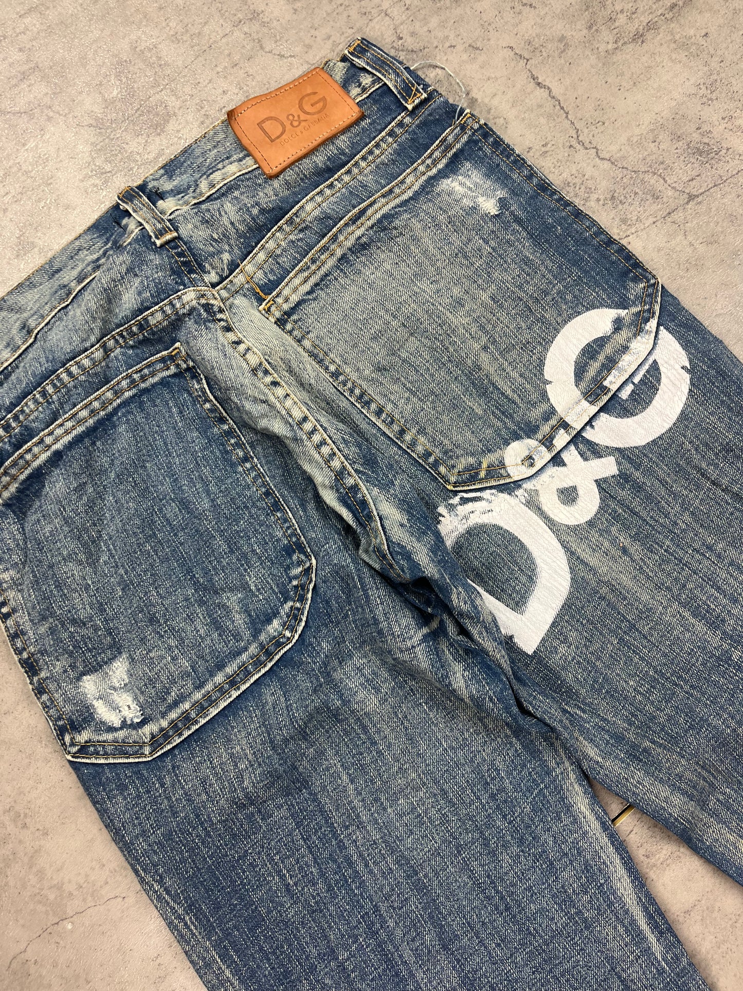 Vintage Y2k Dolce & Gabana Straight Jeans
