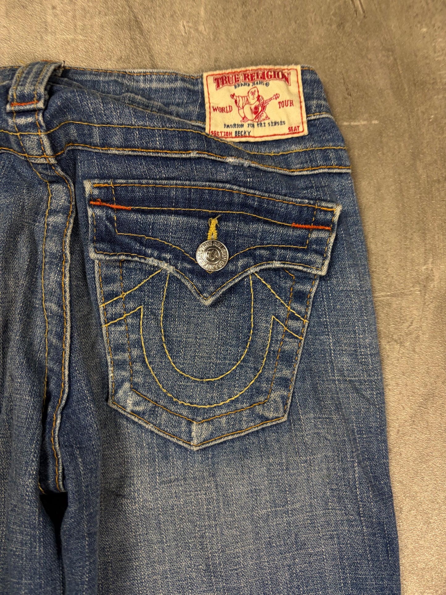 True Religion Jeans 2000s Low Waist Denim
