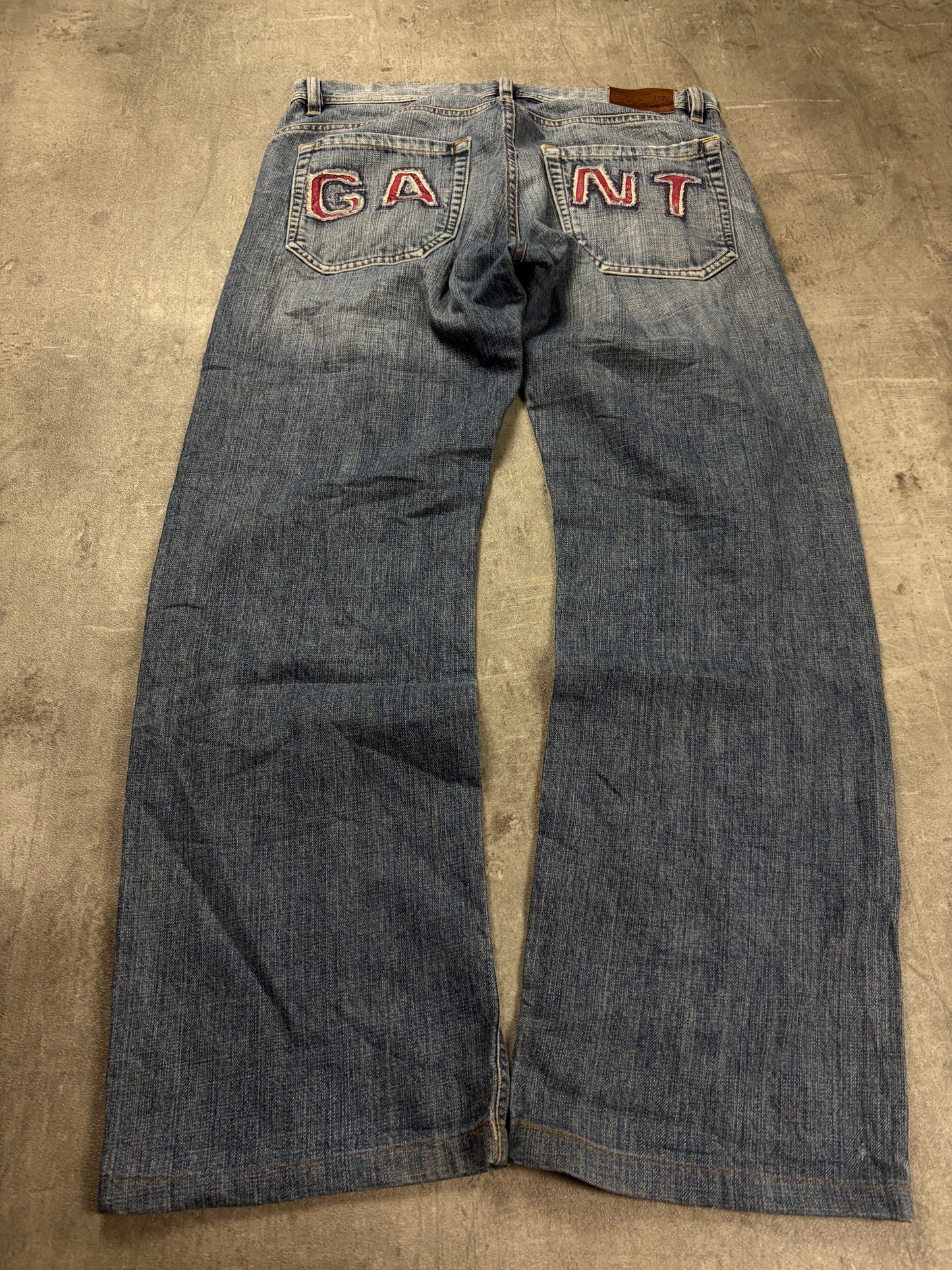 Giant y2k Baggy Straight Fit Jeans Pasha Style