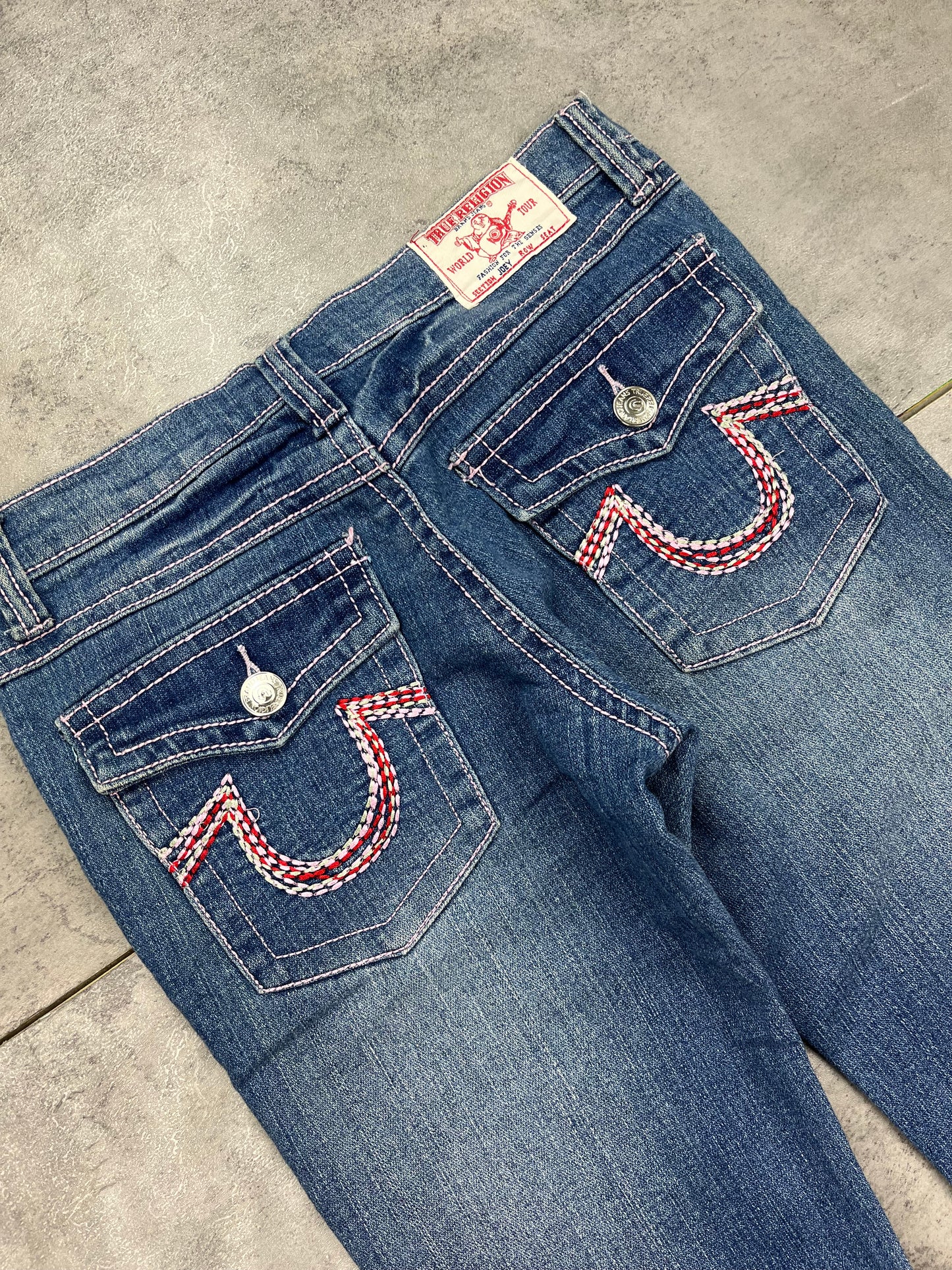 Pink Sews True Religion Bootcut Jeans
