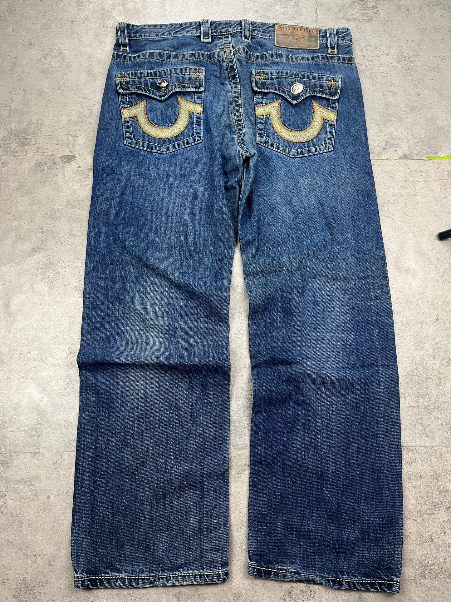 Rick Relaxed Straight True Religion Jeans