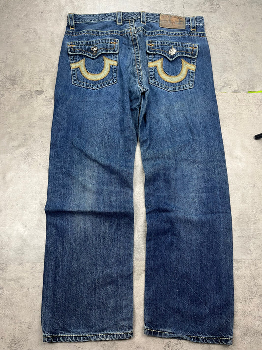 Rick Relaxed Straight True Religion Jeans