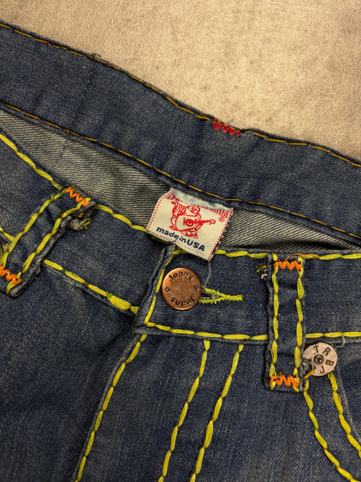 True Religion Jeans Herren Denim Streetwear
