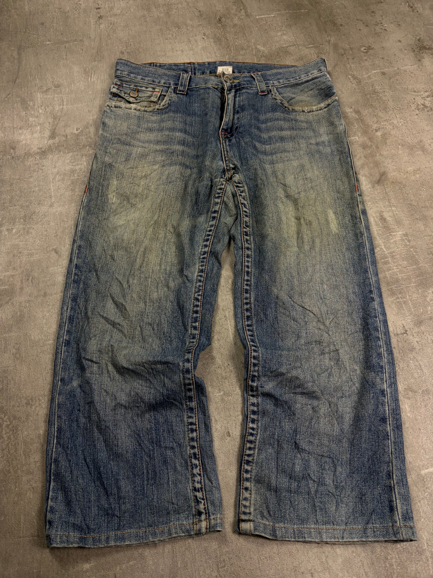 Vintage True Religion 3/4 Jeans Baggy