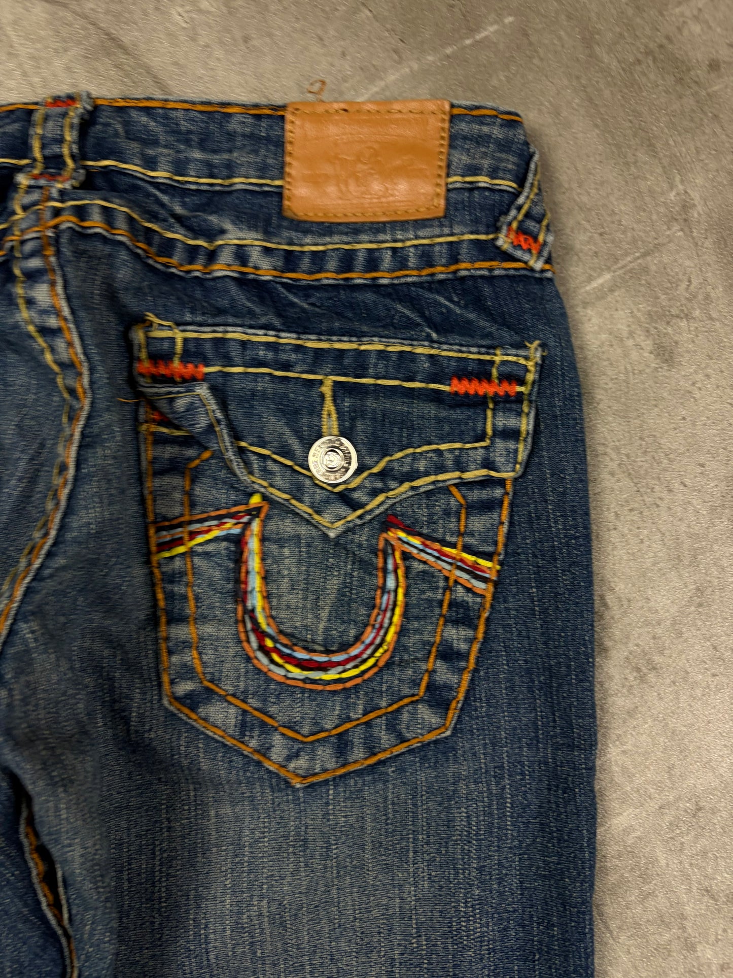 True Religion Bootcut Jeans Low Waist