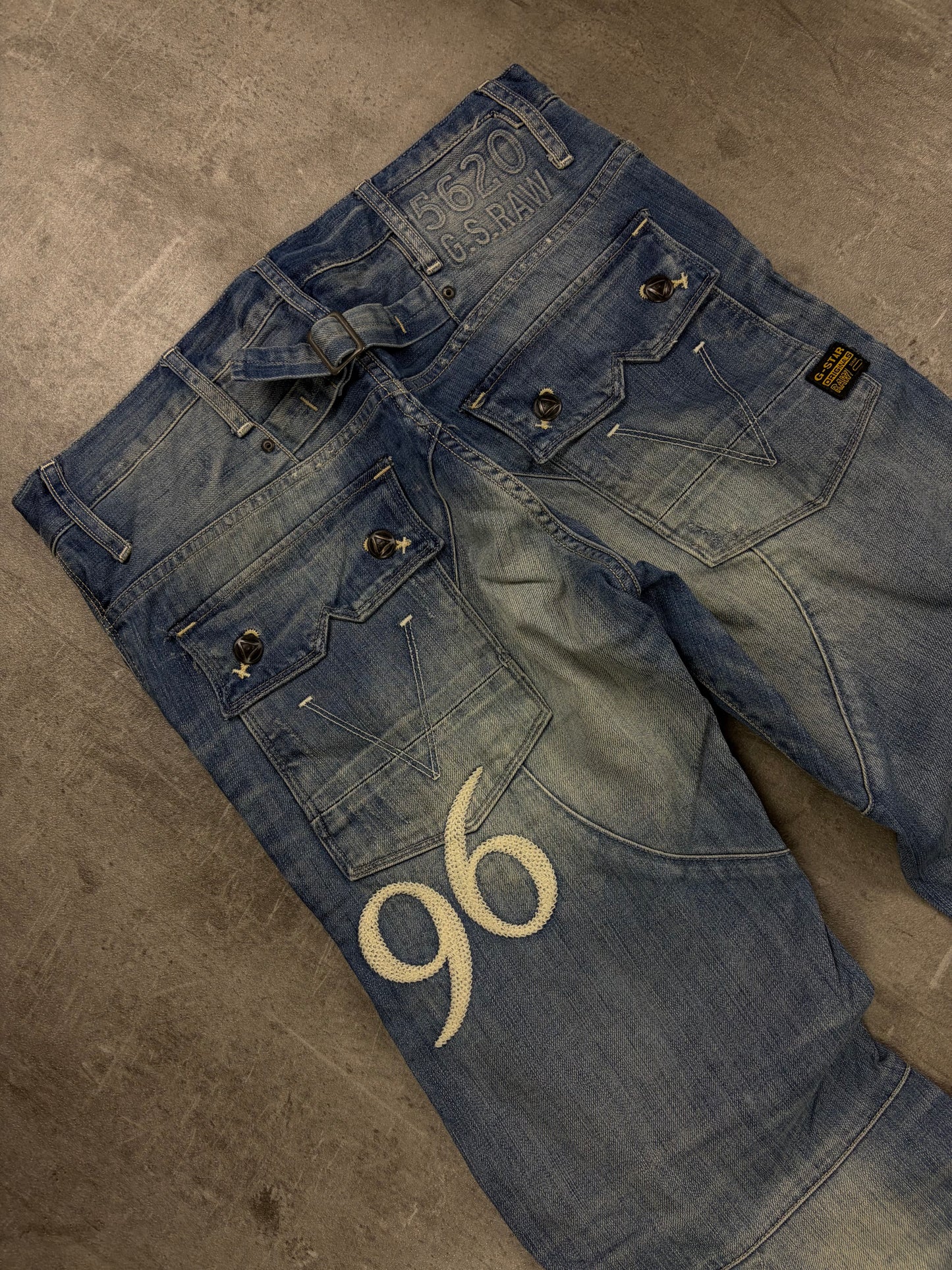 G-Star Jeans Y2K Backprint Streetwear