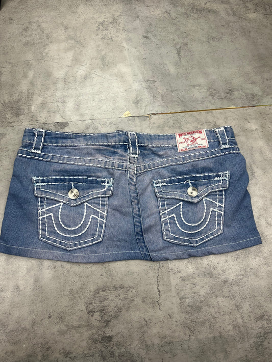 Mini True Religion Jeans Rock